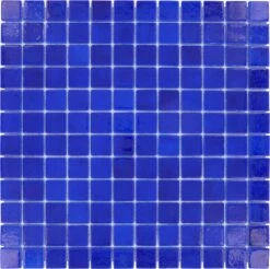 Blue Ocean 1x1 Glossy Glass Tile