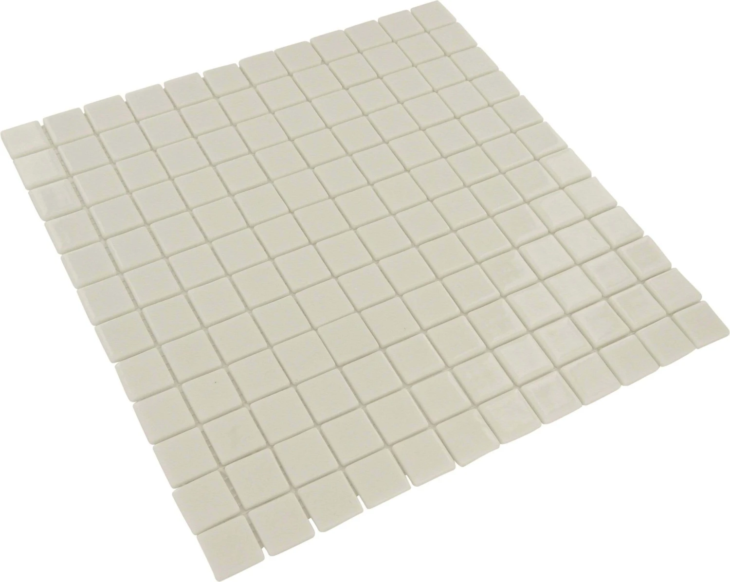 White Glossy 1x1 Glass Tile - Image 3