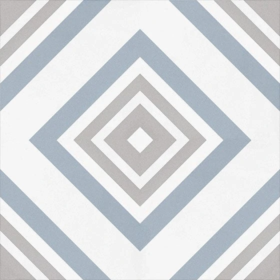 Amalfi Coast Italiano Kerchief 8x8 Matte Porcelain Tile - Image 4
