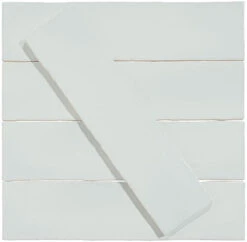 Brooklyn Sky Grey 3x12 Glossy Ceramic Tile