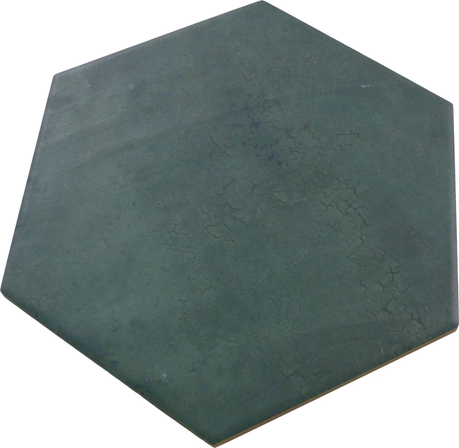 Denver Hexagon Green 9x10 Matte Porcelain Tile - Image 2