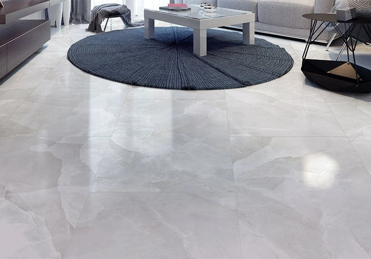 Onyx White 24x48 Polished Porcelain Tile - Image 2