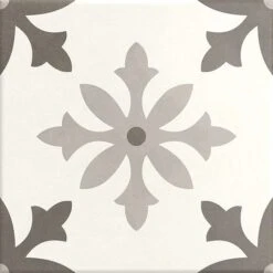 Florencial Sutori Flora Brown 8x8 Matte Porcelain Tile