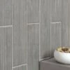 Groove Jam Grey 3x12 Glossy Porcelain Tile