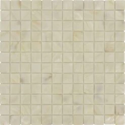 Mother Of Pearl White 1x1 Shell Tile