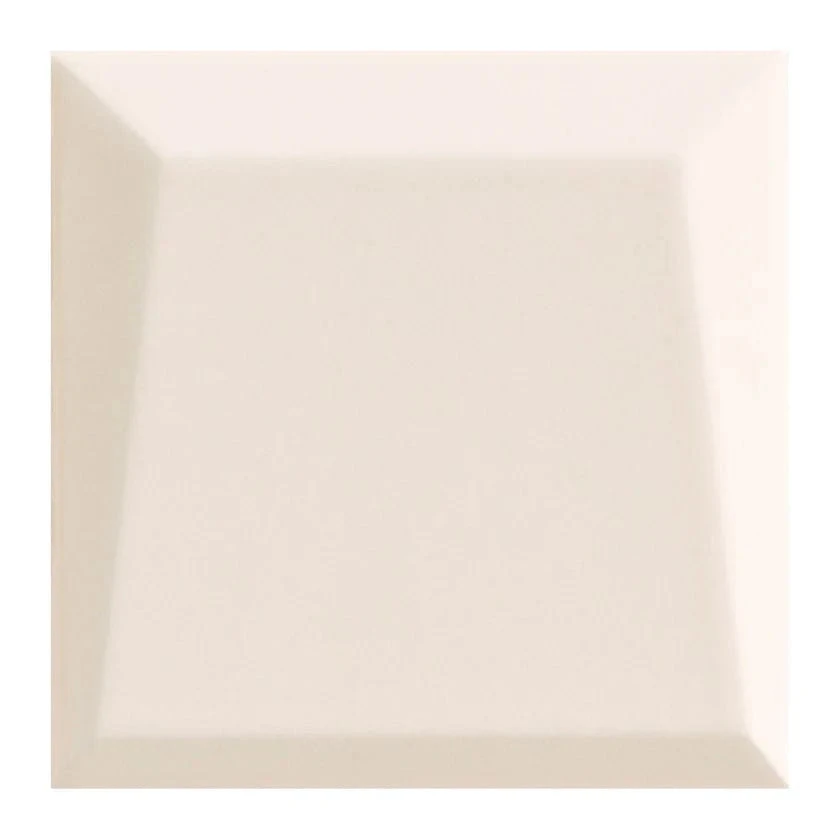 Noelle Reese Angled 3D Beige 4x4 Matte Ceramic Tile - Image 2