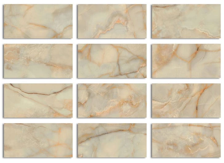 Onice Honey Yellow 24x48 Polished Porcelain Tile - Image 3