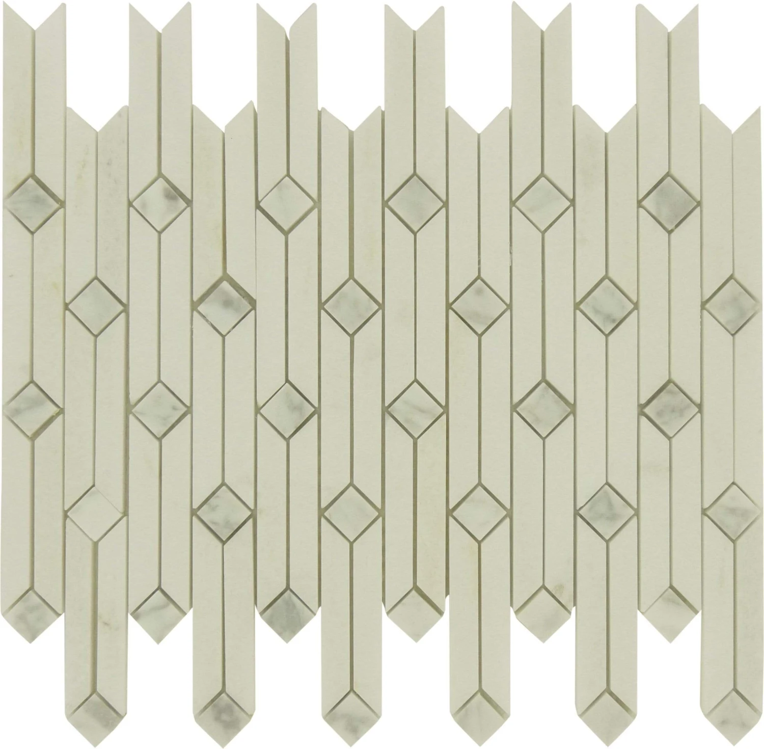 Opal Way White Stone Tile