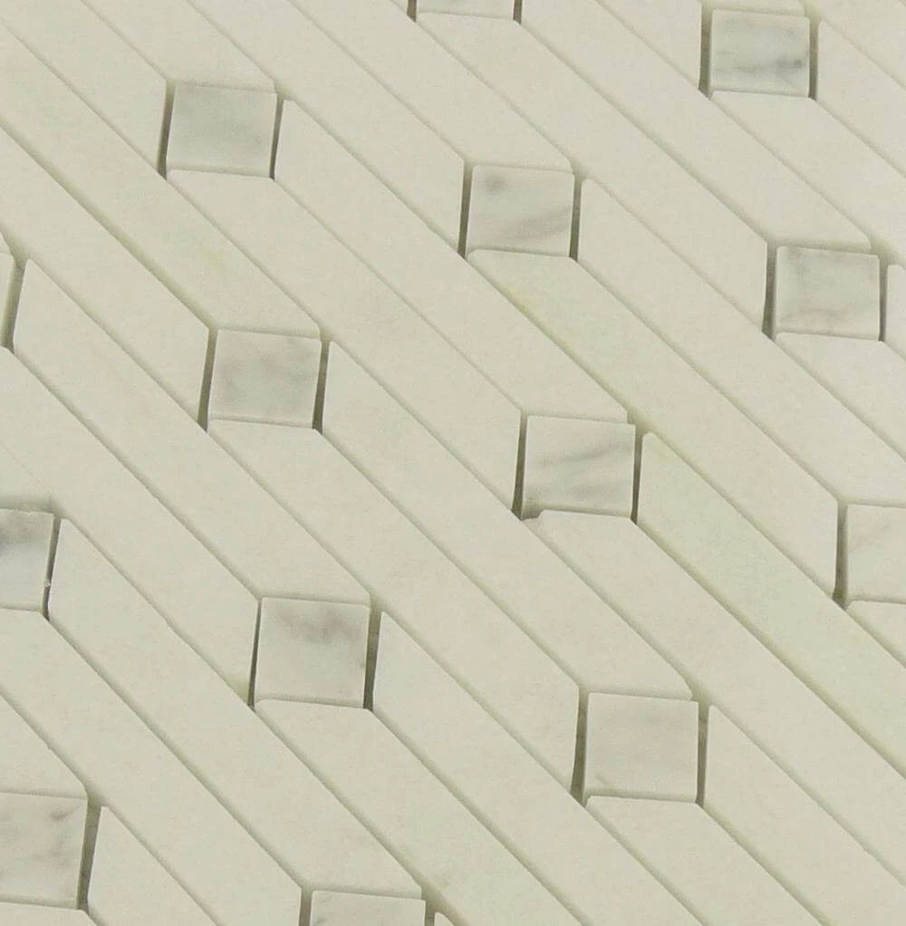 Opal Way White Stone Tile - Image 4