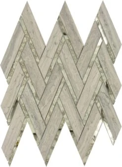 Peaks Harbor Teton Scape Mirror And Stone Tile