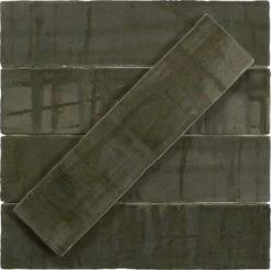 Princeton Glaze Nero Night Black 3x12 Glossy And Matte Ceramic Subway Tile