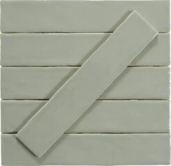 Quelline Mistic Salts Grey 2x10 Glossy Ceramic Tile