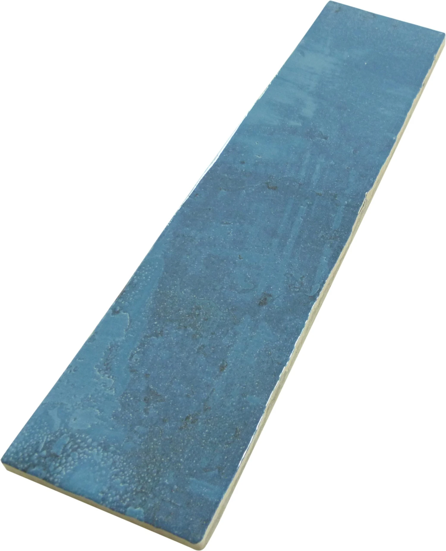 Rain Drops Ocean Mist Blue 3x12 Glossy Ceramic Tile - Image 6