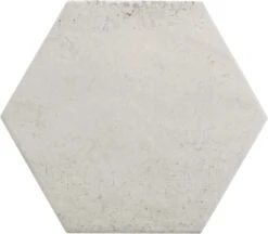 Seattle Hexagon White 9x10 Matte Porcelain Tile