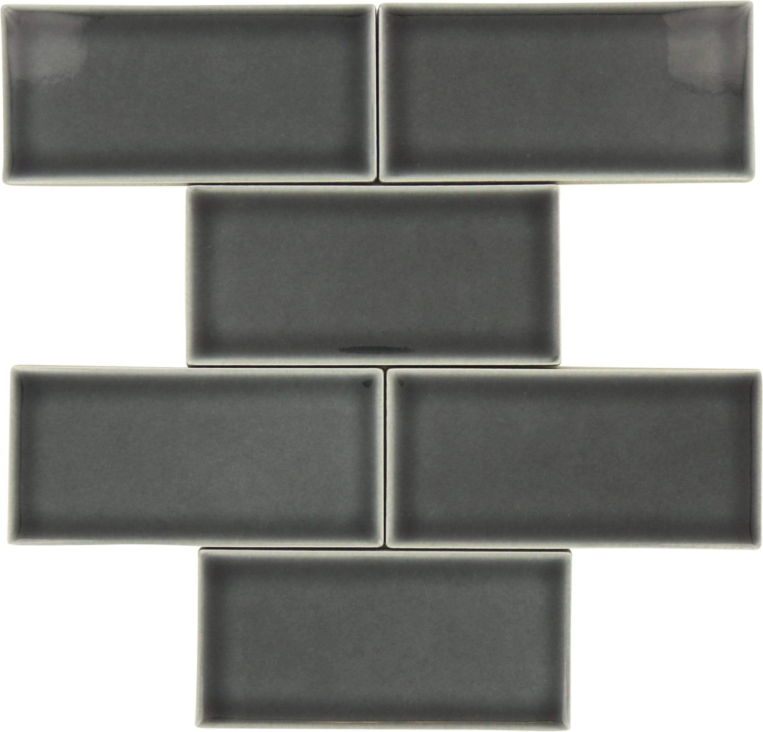 Orion Noir Decor 3x6 Glossy Porcelain Subway Tile - Image 5