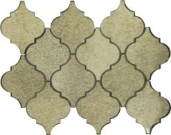 Arabesque Antique Mirror Glass Tile
