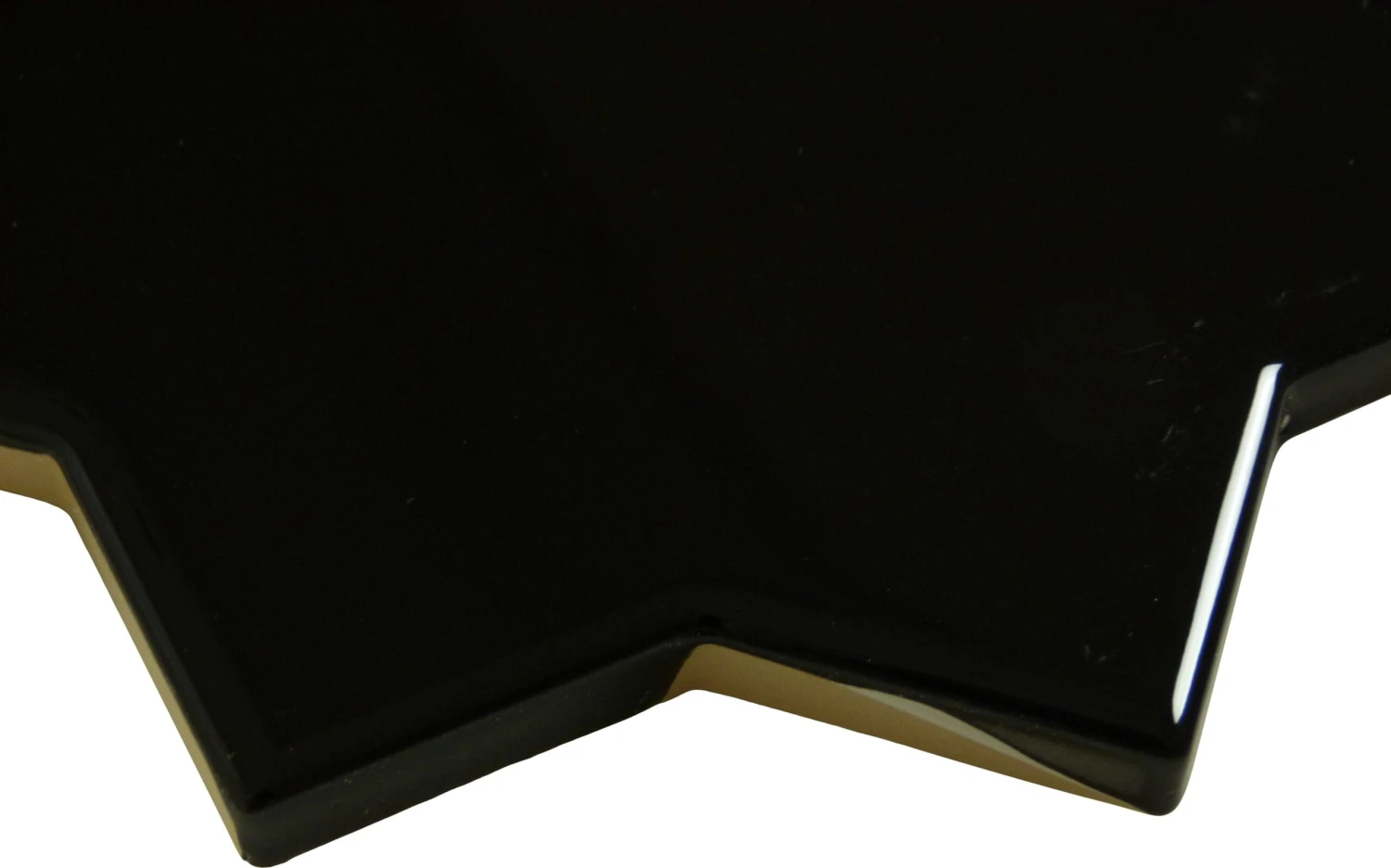 Moorish Nero Star Ceramic Glossy Tile - Image 4