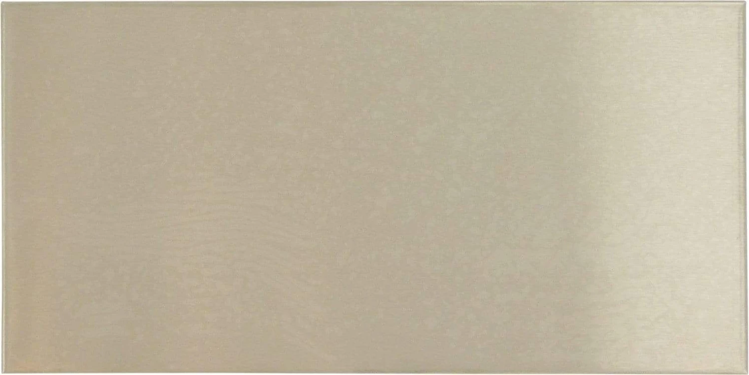 Large Mosaic Stainless Steel 3x6 Brushed Metal Subway Tile - Image 4