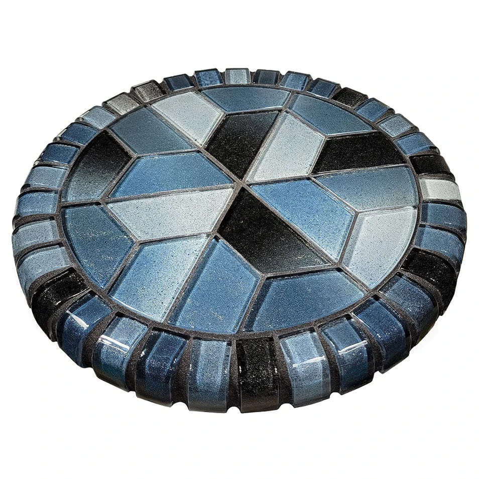 Crystal Waters Lagoon 12.5" Barstool Top