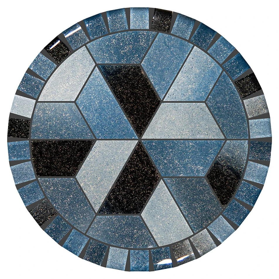 Crystal Waters Lagoon 12.5" Barstool Top - Image 2