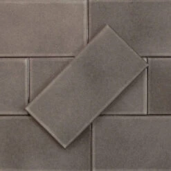 Antique Grey 3x6 Matte Porcelain Subway Tile