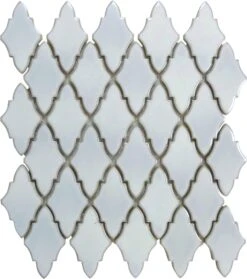 Arabian Ice Storm Glossy Porcelain Tile