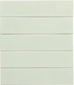 Illusion Alabaster White 2x8 Glossy Porcelain Tile