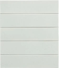 Illusion Dover White 2x8 Glossy Porcelain Tile