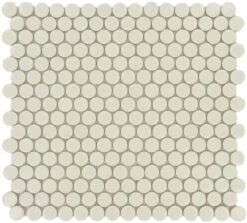 Cloud White Circles Porcelain Glossy Tile
