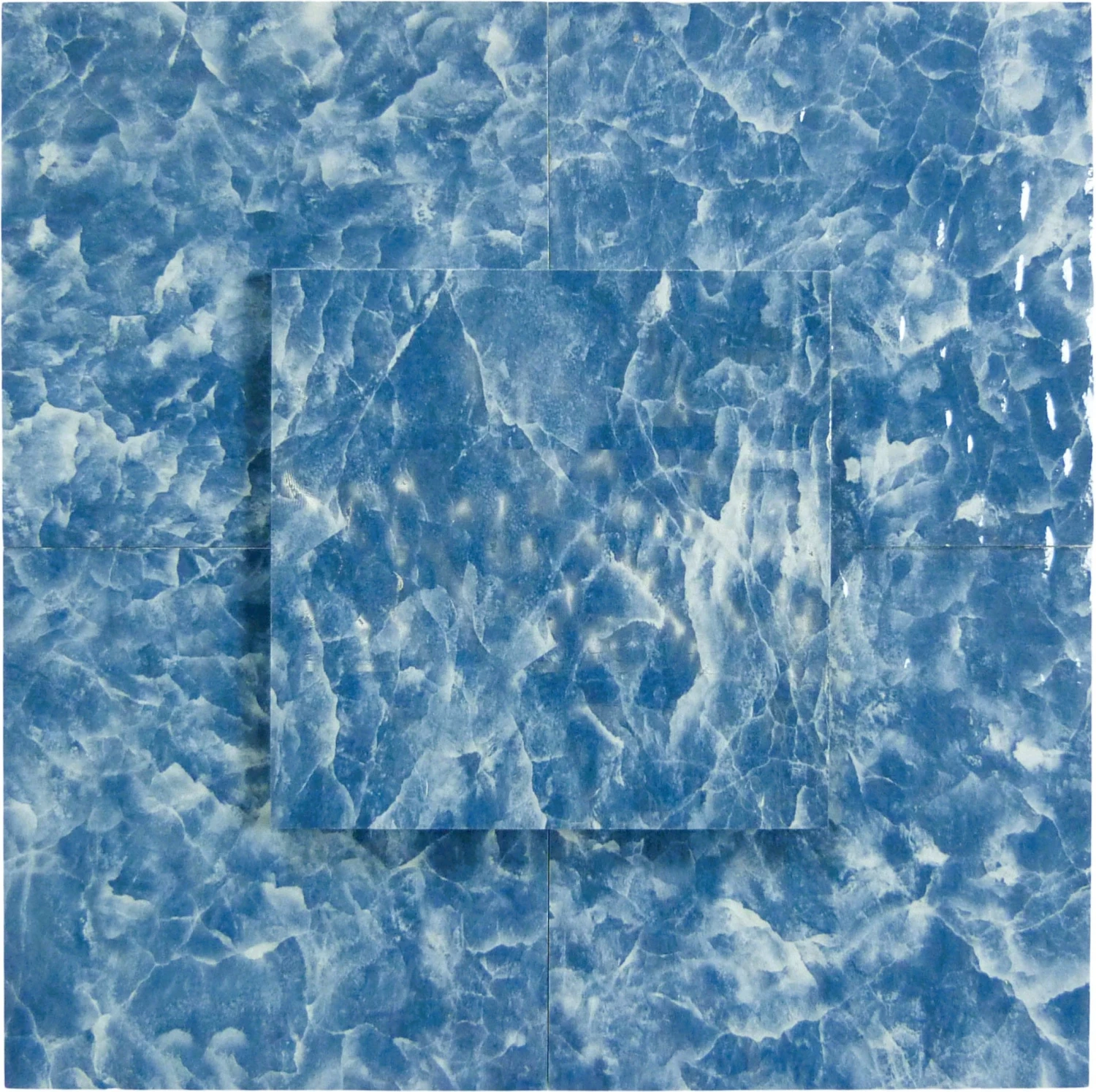 Alps Cobalt Blue 6x6 Glossy Porcelain Tile