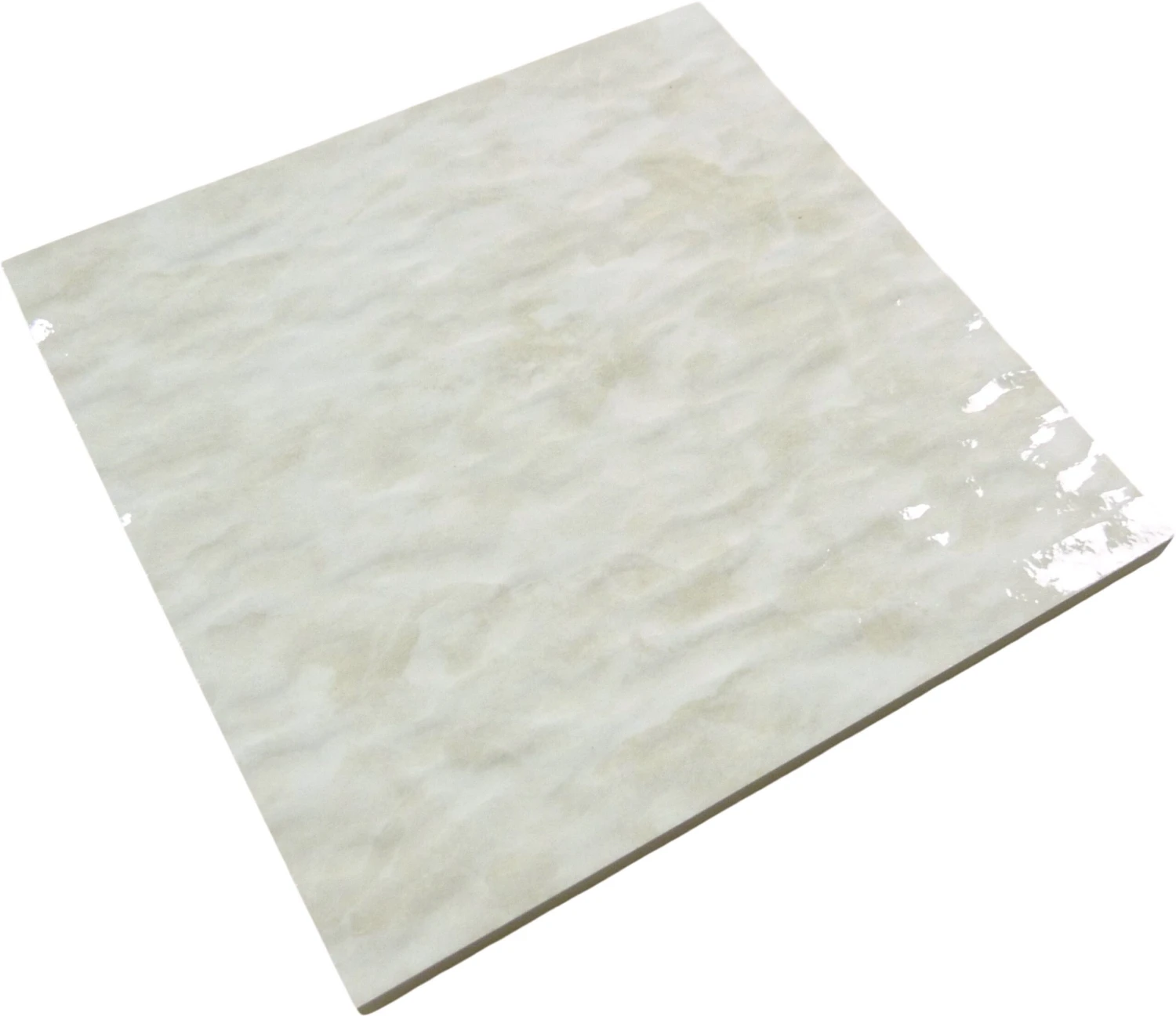 Alps Ice White 6x6 Glossy Porcelain Tile - Image 7