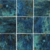 Coral II Green 6x6 Glossy Porcelain Tile