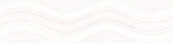 Ocean Wave Ice White 6×24 Glossy Porcelain Tile
