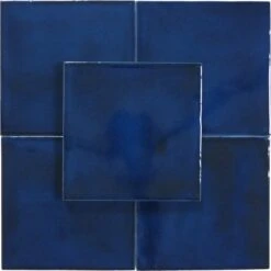 Sol Blue 6×6 Glossy Porcelain Tile