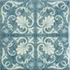 Maioliche Americana Blue 6x6 Glossy Porcelain Tile