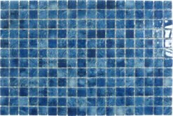 Vanguard Arrecife Blue 1x1 Glossy Glass Tile