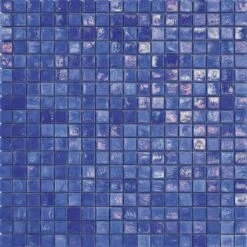 Iridium 5/8x5/8 Iris 3 Iridescent Glass Tile
