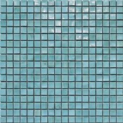 Murano Smalto 5/8x5/8 Aquamarine 3 Glass Tile