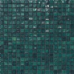 Murano Smalto 5/8x5/8 Aquamarine 4 Glass Tile