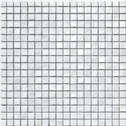 Murano Smalto 5/8x5/8 White Glass Tile