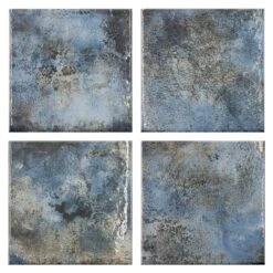 Blue Opal 6x6 Glossy Porcelain Tile