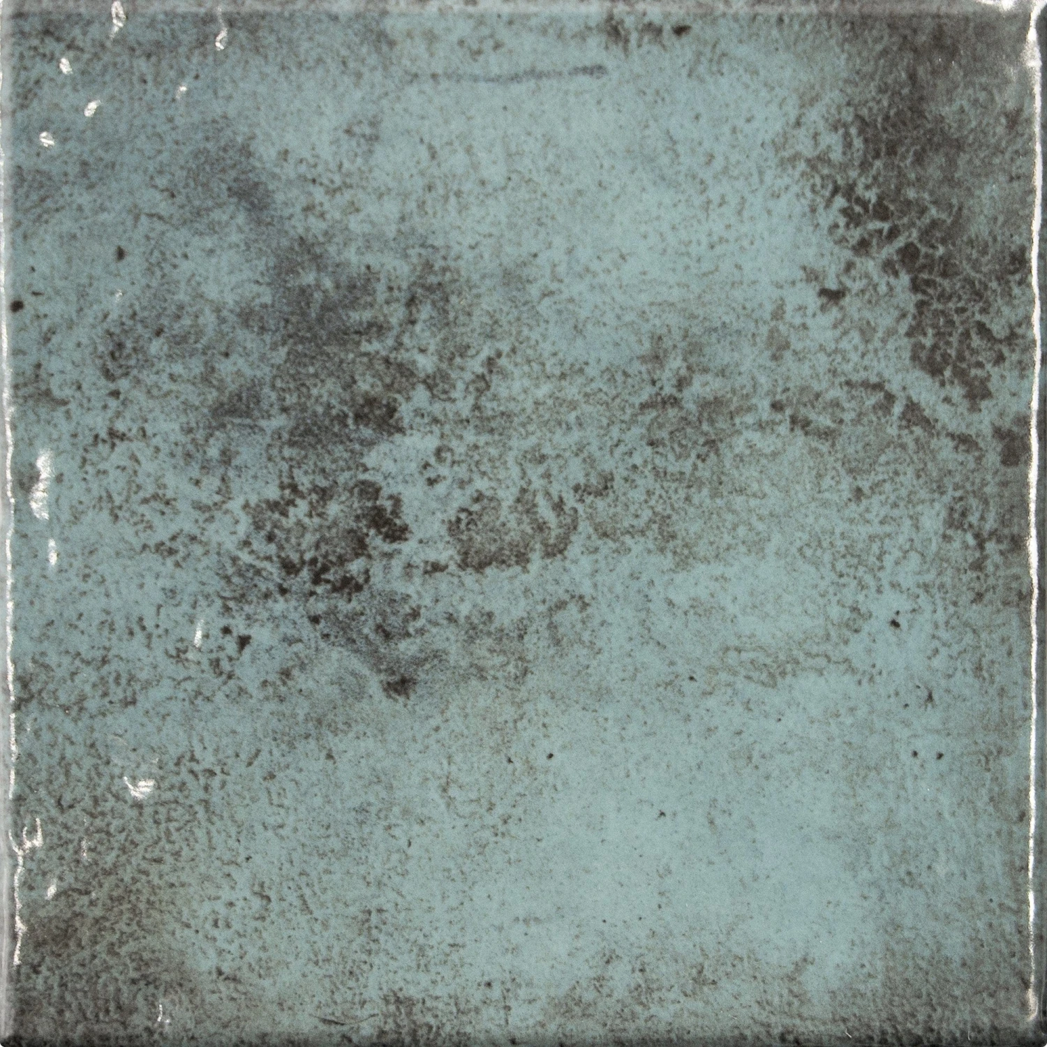 Bimini Green 6x6 Glossy Porcelain Tile - Image 2
